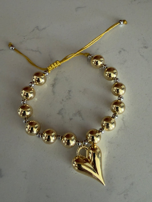 Nina gold bracelet