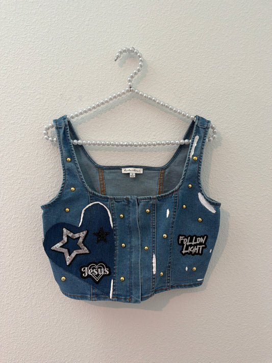 Light Jean shirt