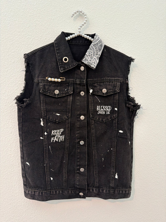 Blessed Sleeveless Jacket