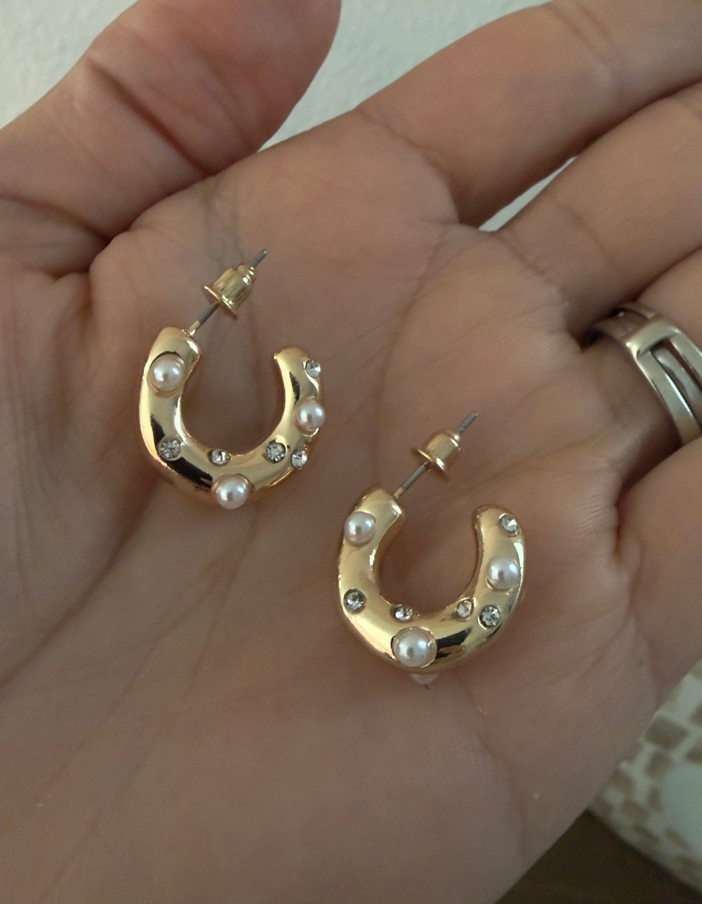 Leah Gold earrings