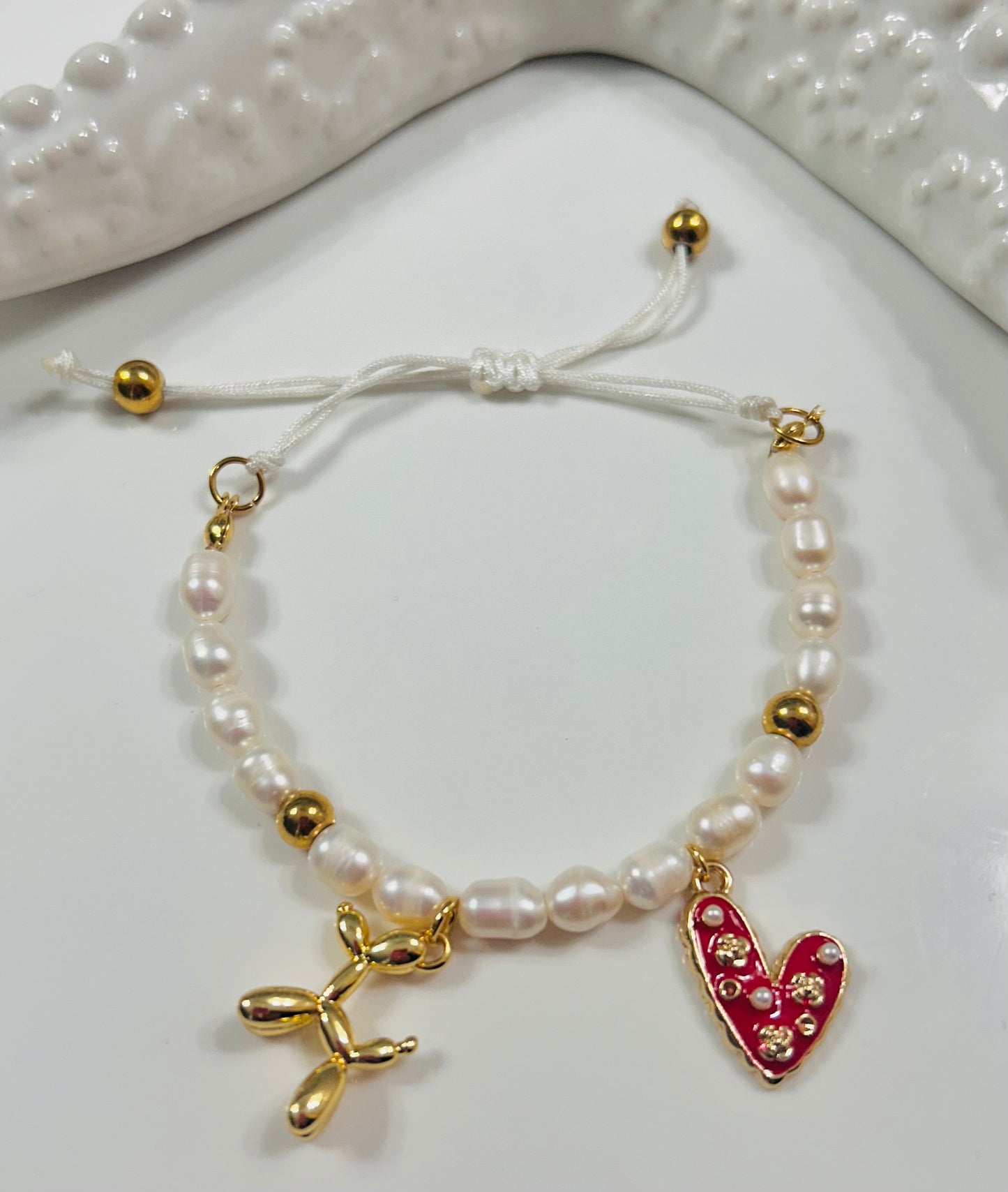 I love my dog bracelet.