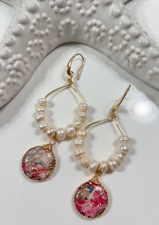 Rose Earrings